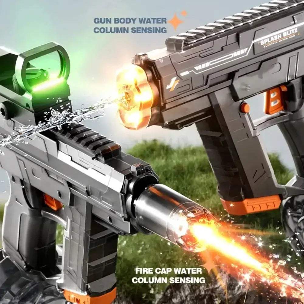 Electric Water Gun With Led Lights High Pressure Pool Fun - ToylandEU