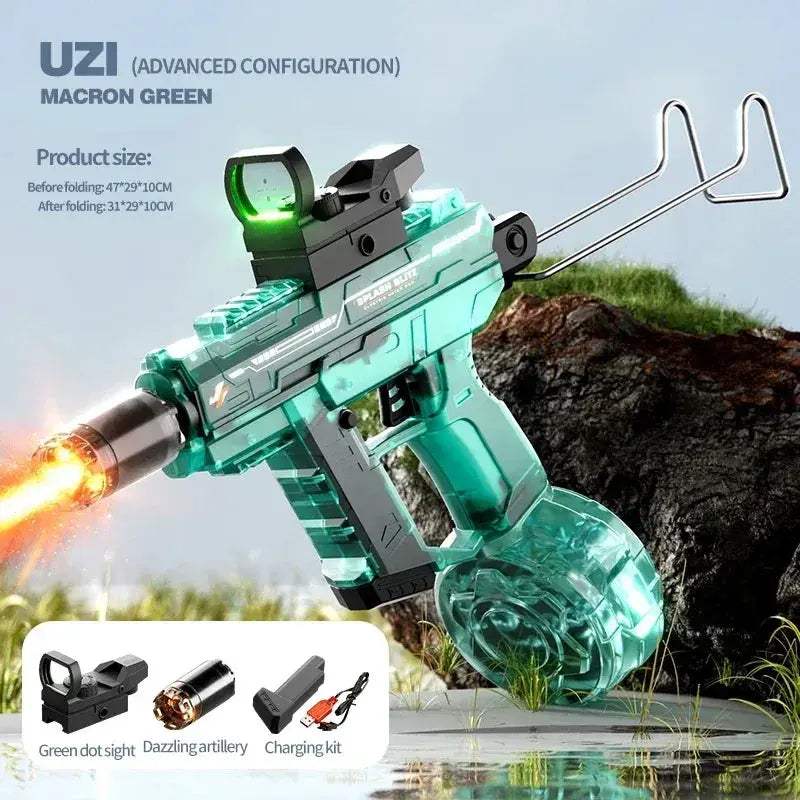 Electric Water Gun With Led Lights High Pressure Pool Fun - ToylandEU