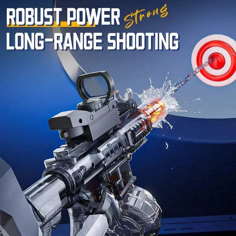 Electric Water Gun With Light Long Range Fun For Kids - ToylandEU