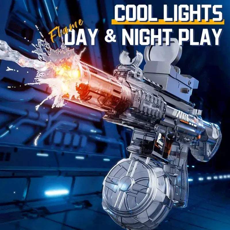 Electric Water Gun With Light Long Range Fun For Kids - ToylandEU