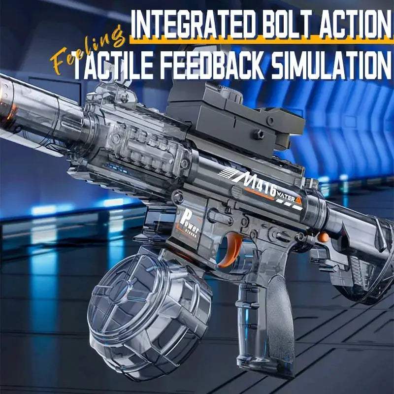 Electric Water Gun With Light Long Range Fun For Kids - ToylandEU