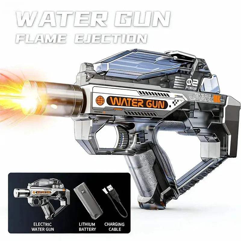 Electric Water Gun With Lights And Sound For Outdoor Fun - ToylandEU