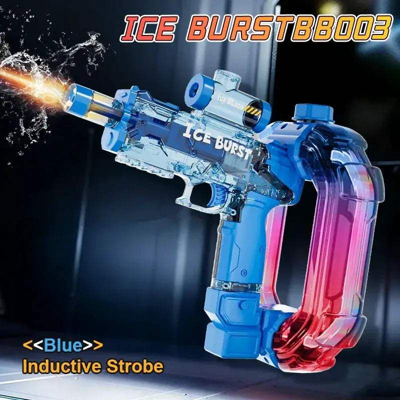 Electric Water Gun With Lights For Long Range Power - ToylandEU