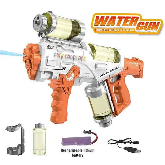  Electric Water Gun With Lights Rechargeable -  ToylandEU™
