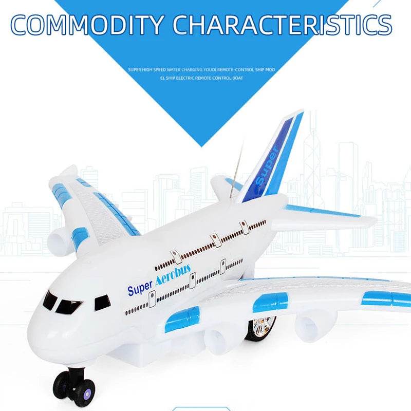 Electrical RC Plane Plastic Toys For Kids Remote Control Airplane Model - ToylandEU