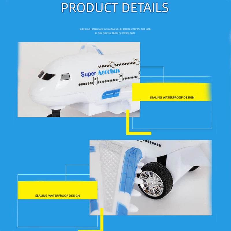 Electrical RC Plane Plastic Toys For Kids Remote Control Airplane Model - ToylandEU