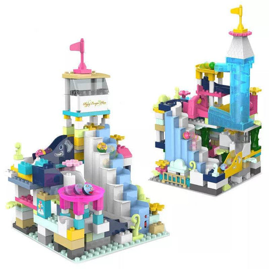 Electrifying Marble Run Adventure Set: Spiral Lift, Coaster & Ladder Piano Fun - ToylandEU