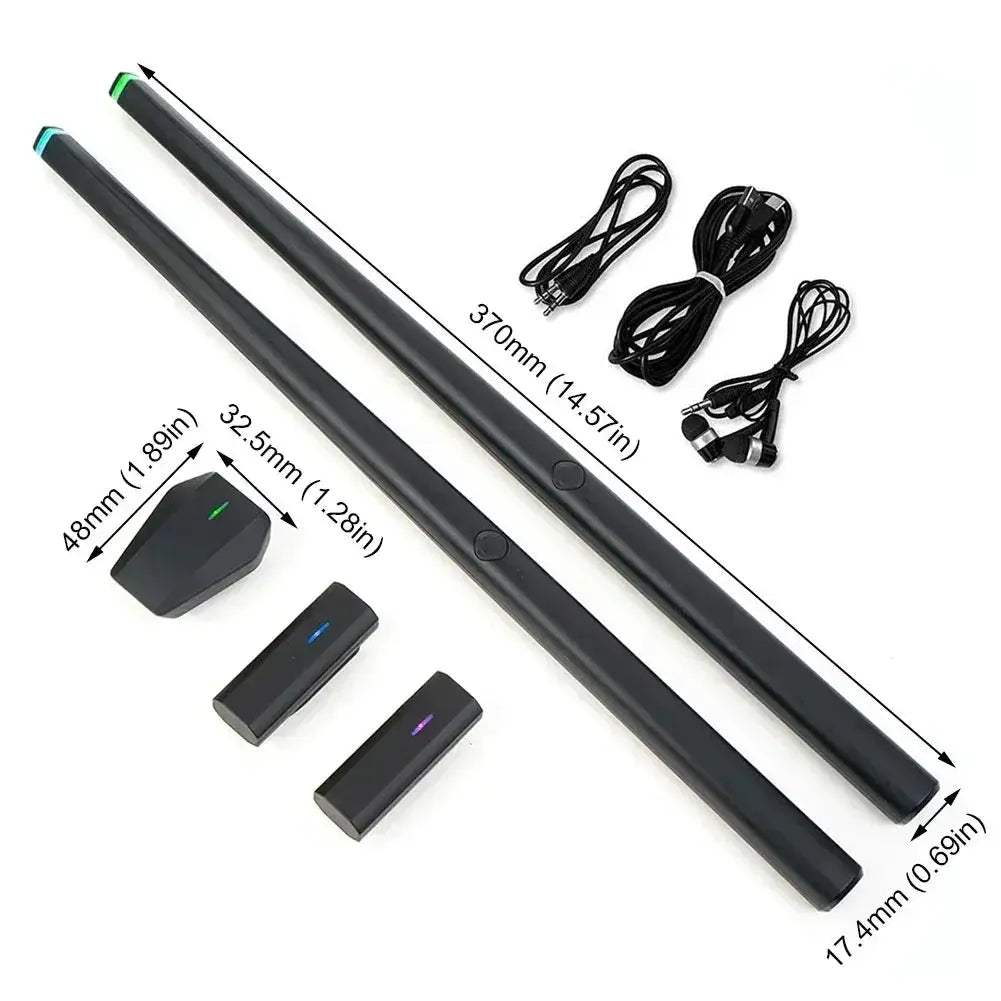 Electronic Air Drumsticks Portable Virtual Drum Set for Beginners - ToylandEU