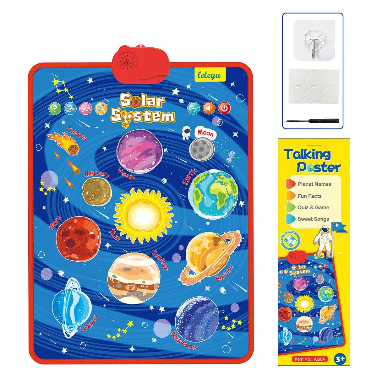 Electronic Alphabet Wall Chart Talking ABC For Toddlers - ToylandEU
