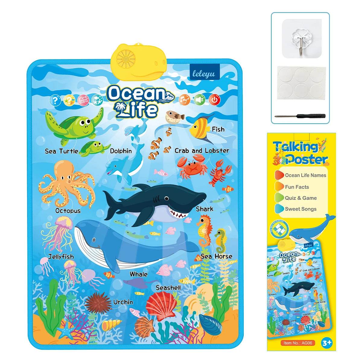 Electronic Alphabet Wall Chart Talking ABC For Toddlers - ToylandEU