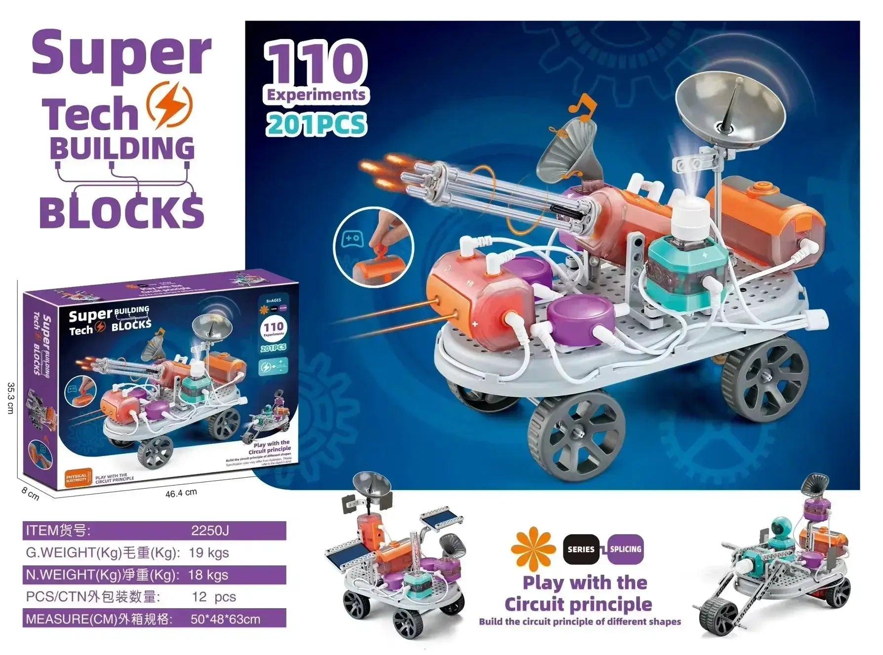  Electronic Circuit Building Blocks Educational STEM Kit -  ToylandEU™
