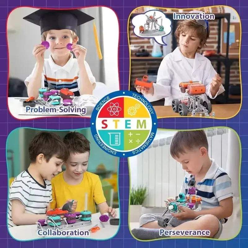 Electronic Circuit Building Blocks STEM Kit Boosts Critical Thinking - ToylandEU
