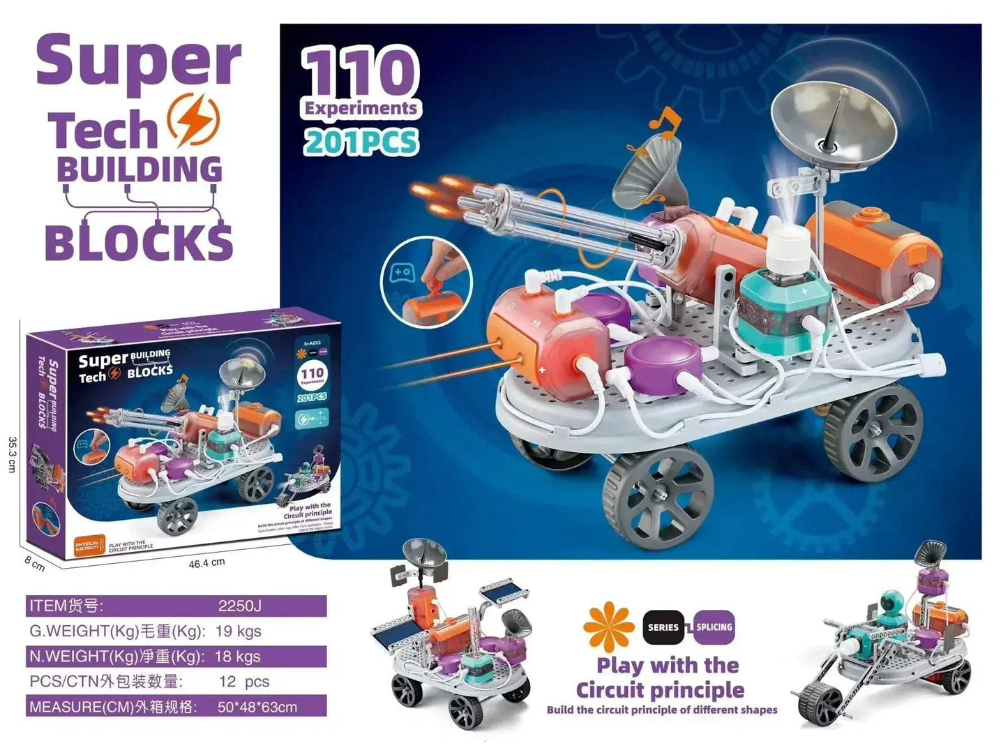 Electronic Circuit Building Blocks STEM Kit Boosts Critical Thinking - ToylandEU