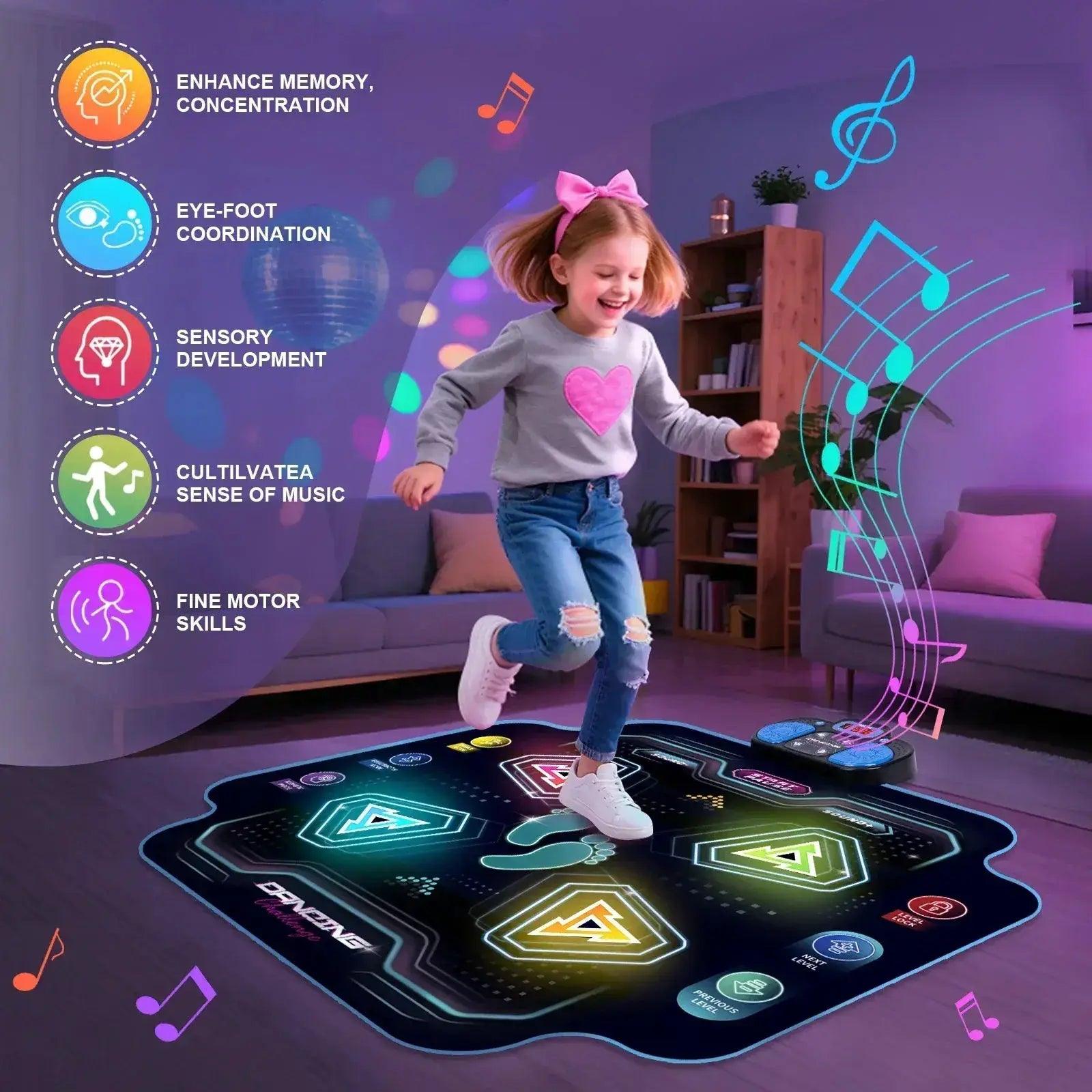 Electronic Dance Mat For Kids 9 Levels With Music -  ToylandEU™