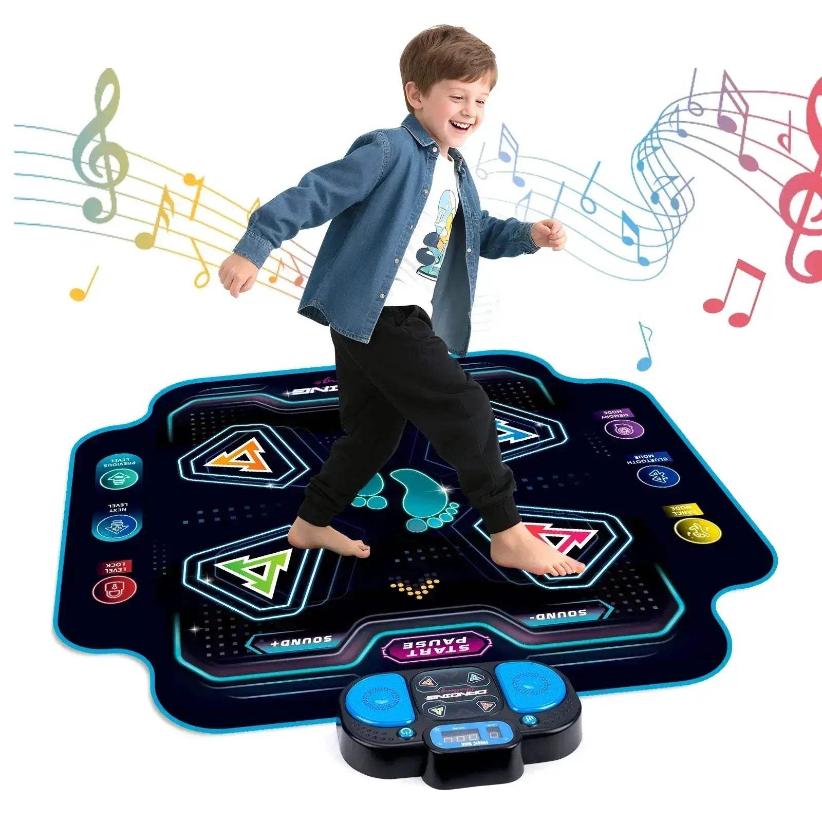Electronic Dance Mat For Kids With 9 Levels And Music - ToylandEU