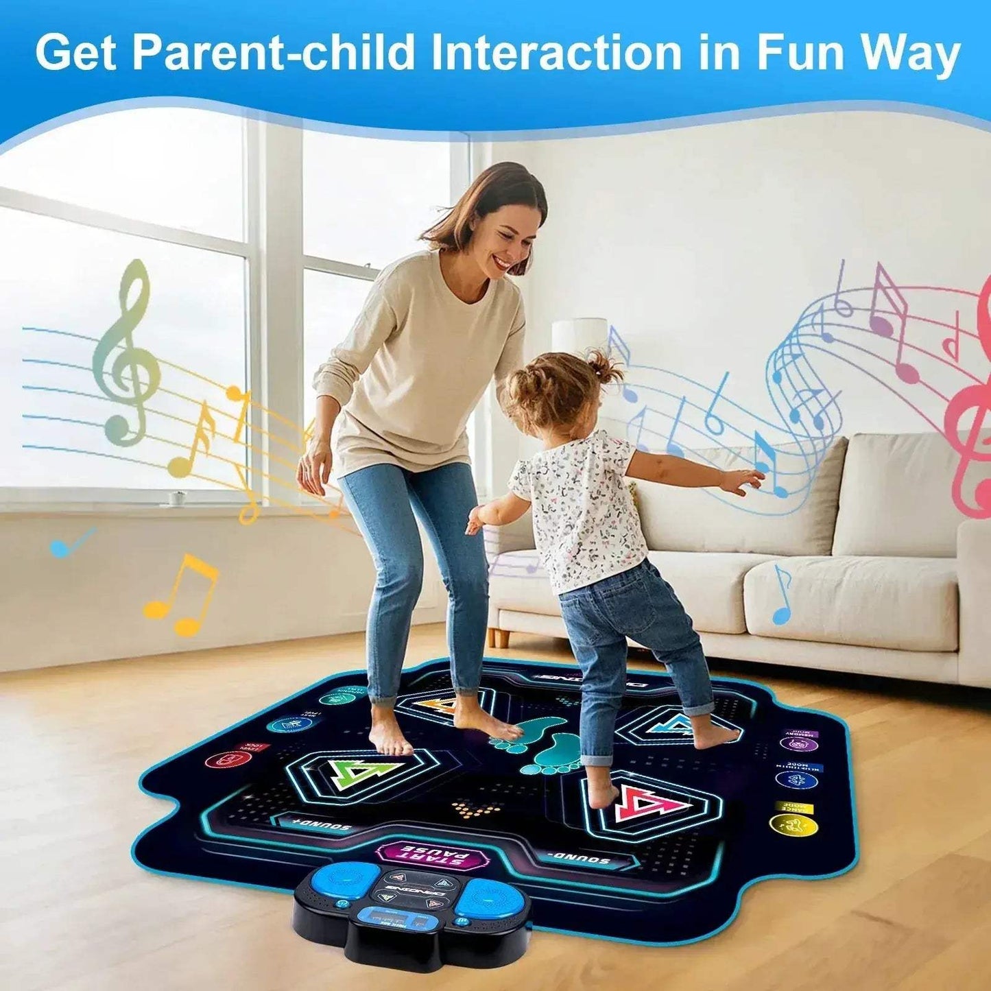 Electronic Dance Mat For Kids With 9 Levels And Music - ToylandEU