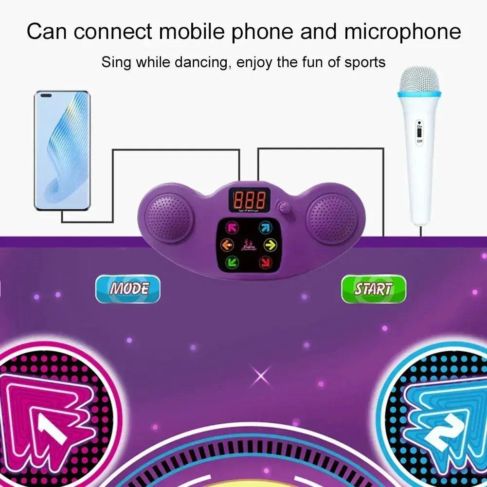  Electronic Dance Pad LED Lights Bluetooth Wireless Pro -  ToylandEU™