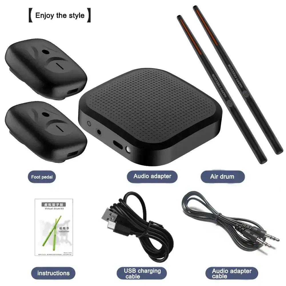  Portable Electronic Drum Kit With Virtual Reality Drums -  ToylandEU™