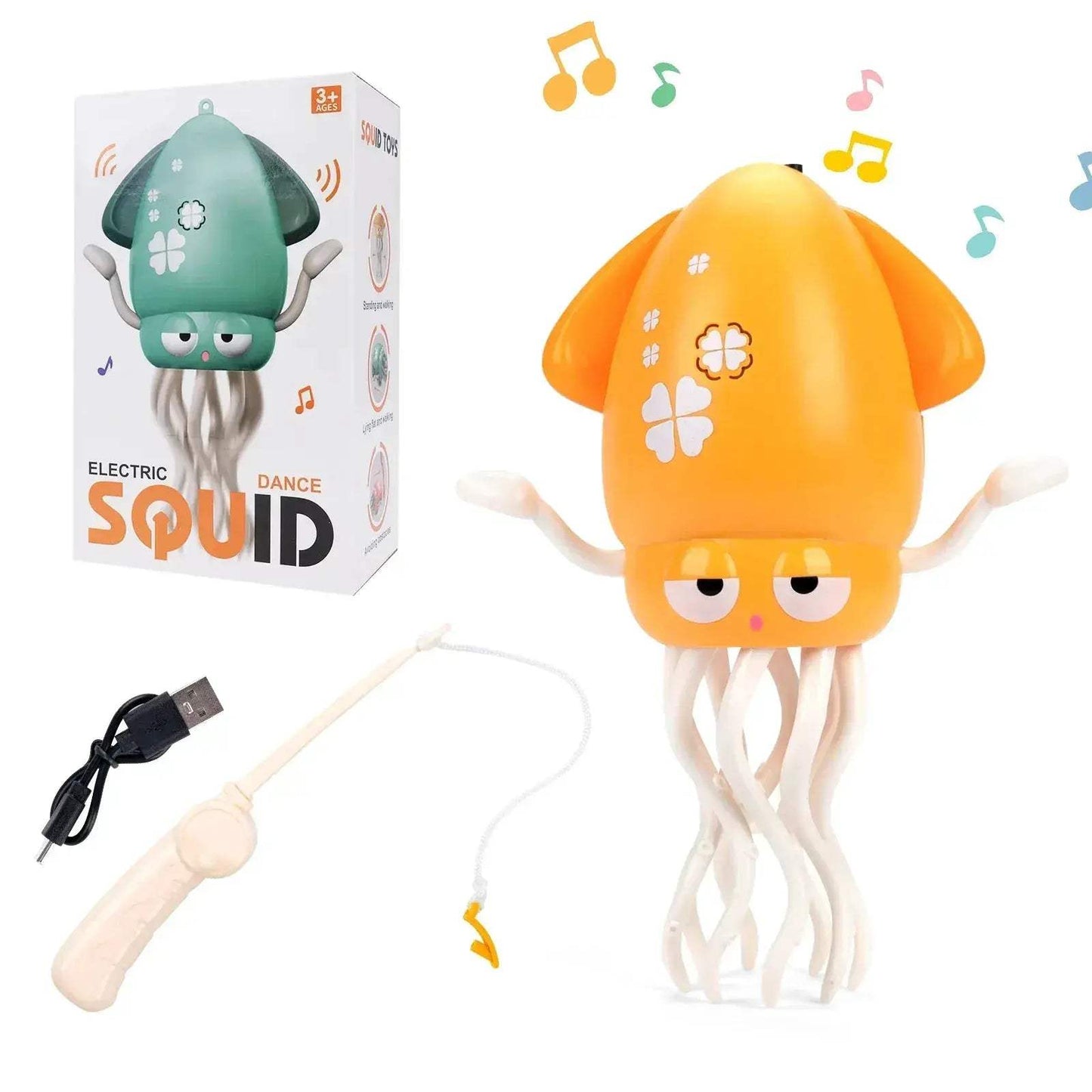 Electronic Pet Toy Interactive Musical Penguin Duck Octopus - ToylandEU