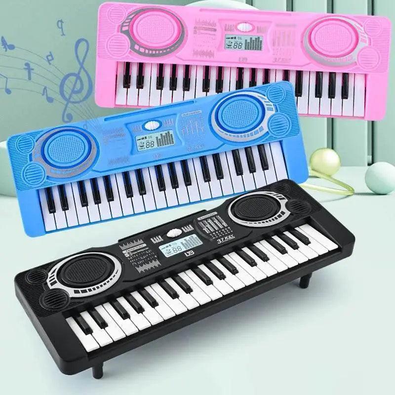  Portable 37 Keys Digital Keyboard LED Display Electronic Piano for Children Kids Educational Musical Instrument Toy -  ToylandEU™