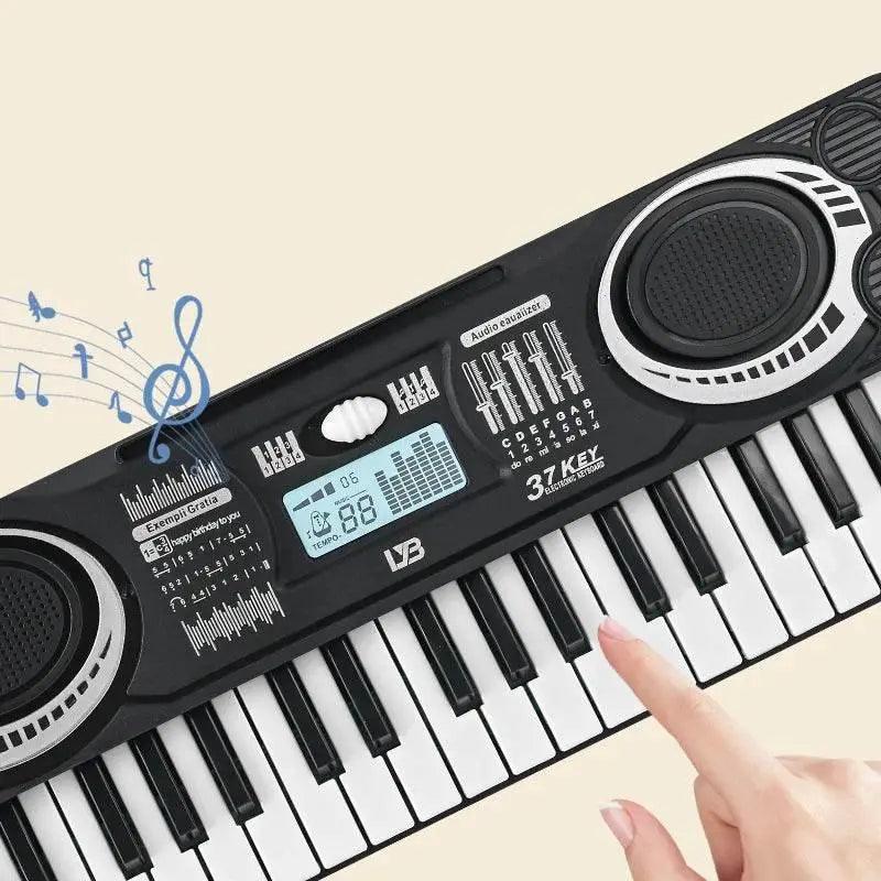  Portable 37 Keys Digital Keyboard LED Display Electronic Piano for Children Kids Educational Musical Instrument Toy -  ToylandEU™