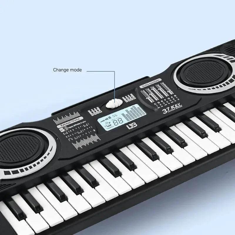  Portable 37 Keys Digital Keyboard LED Display Electronic Piano for Children Kids Educational Musical Instrument Toy -  ToylandEU™