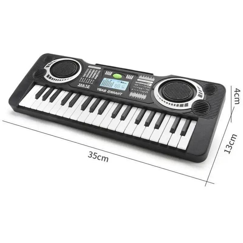  Portable 37 Keys Digital Keyboard LED Display Electronic Piano for Children Kids Educational Musical Instrument Toy -  ToylandEU™