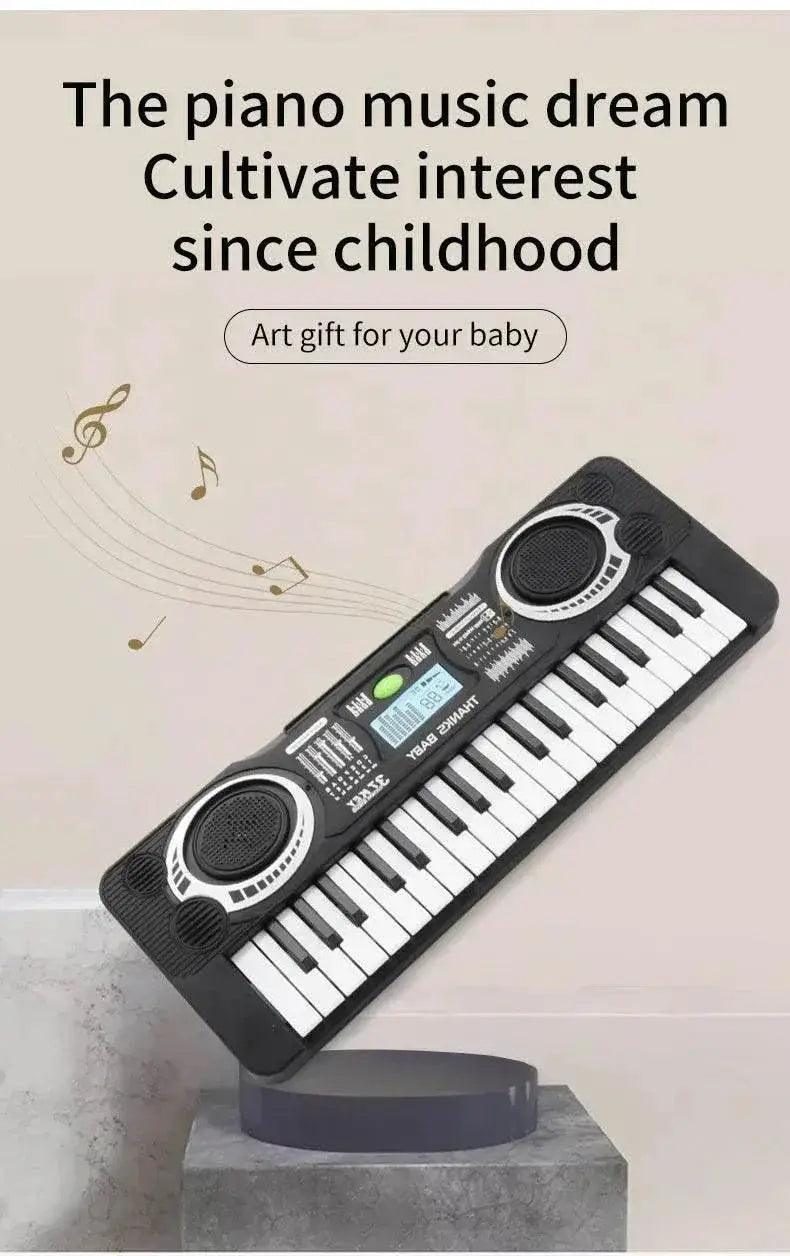  Portable 37 Keys Digital Keyboard LED Display Electronic Piano for Children Kids Educational Musical Instrument Toy -  ToylandEU™