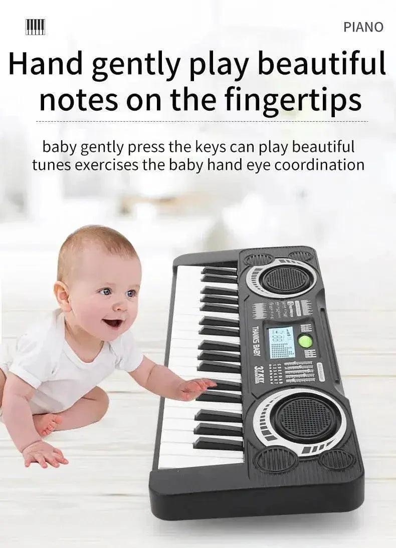  Portable 37 Keys Digital Keyboard LED Display Electronic Piano for Children Kids Educational Musical Instrument Toy -  ToylandEU™