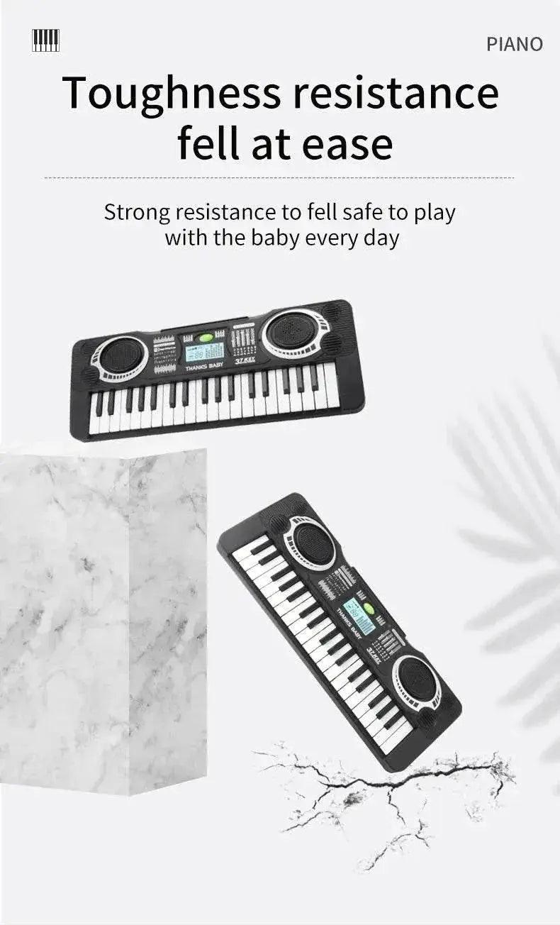  Portable 37 Keys Digital Keyboard LED Display Electronic Piano for Children Kids Educational Musical Instrument Toy -  ToylandEU™