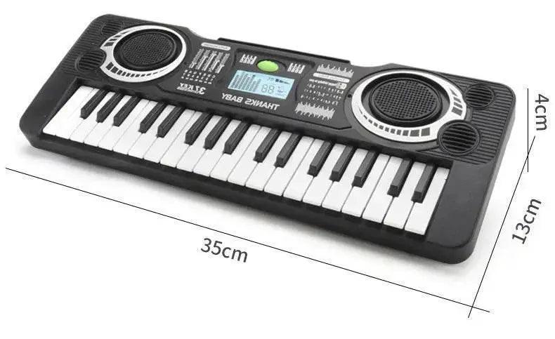  Portable 37 Keys Digital Keyboard LED Display Electronic Piano for Children Kids Educational Musical Instrument Toy -  ToylandEU™