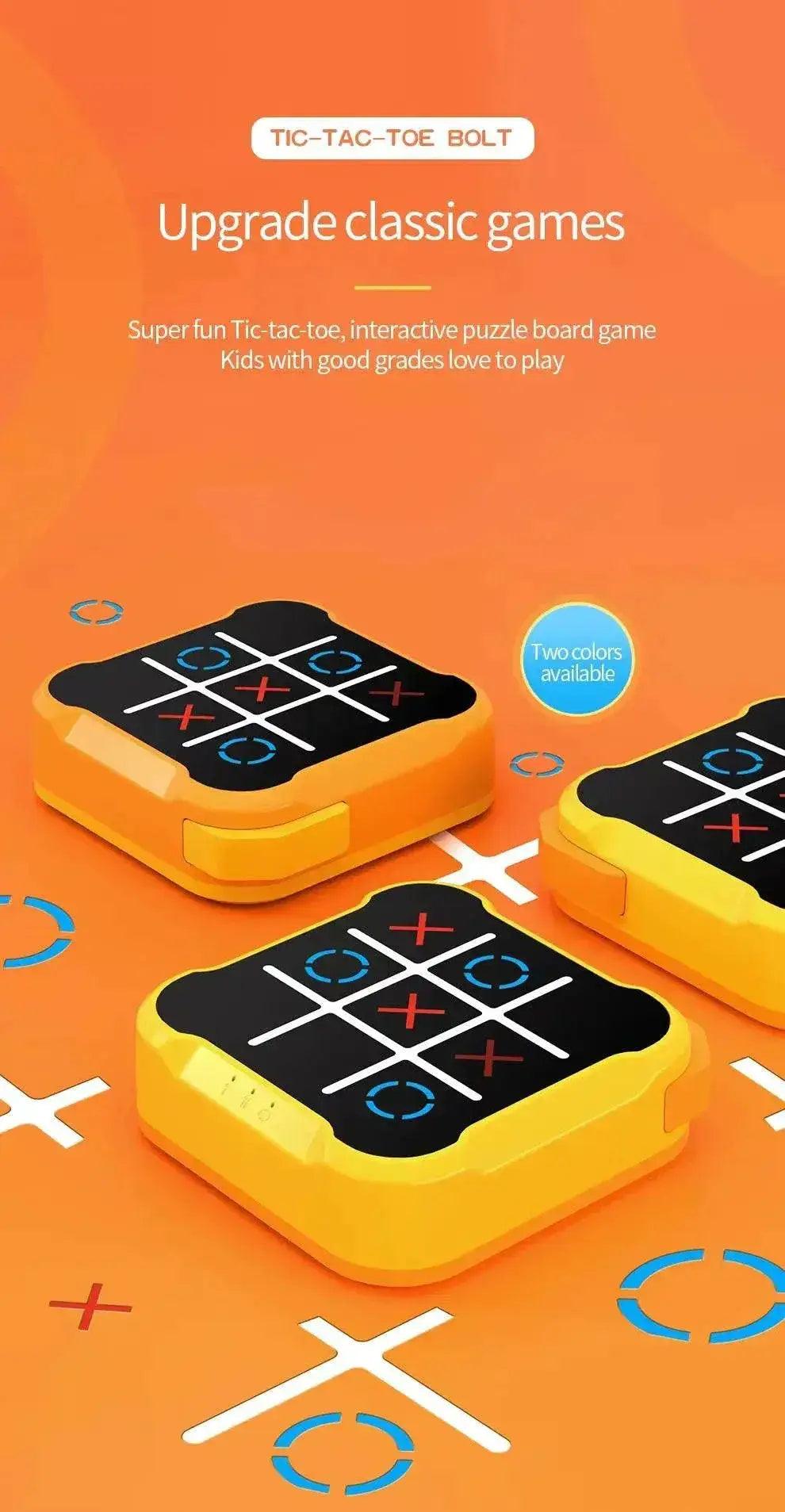  Multifunctional Electronic Tic-Tac-Toe Board Games Set -  ToylandEU™