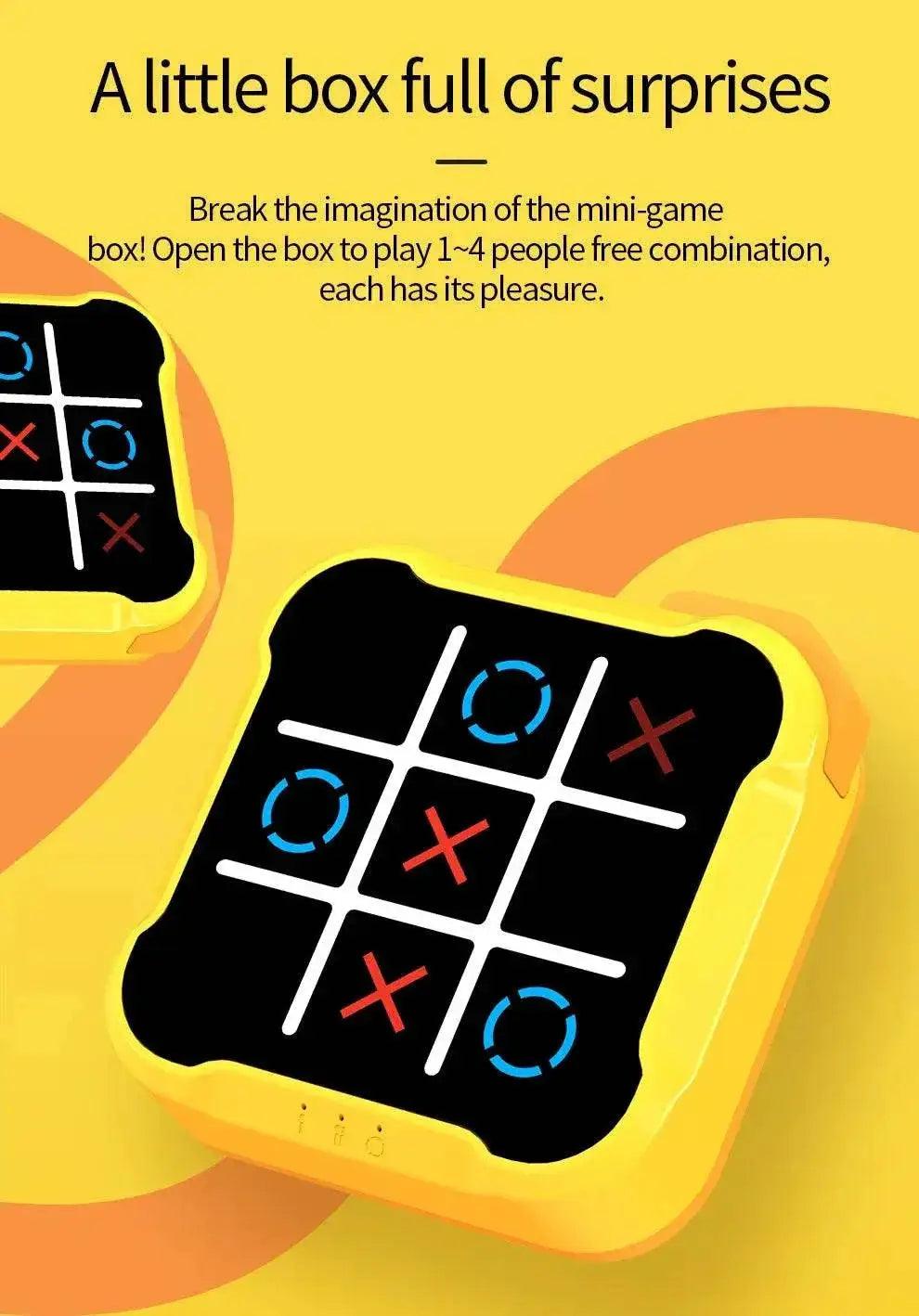  Multifunctional Electronic Tic-Tac-Toe Board Games Set -  ToylandEU™
