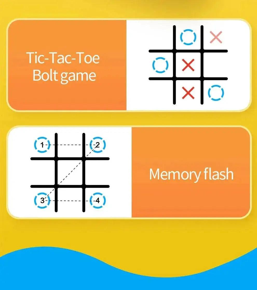  Multifunctional Electronic Tic-Tac-Toe Board Games Set -  ToylandEU™