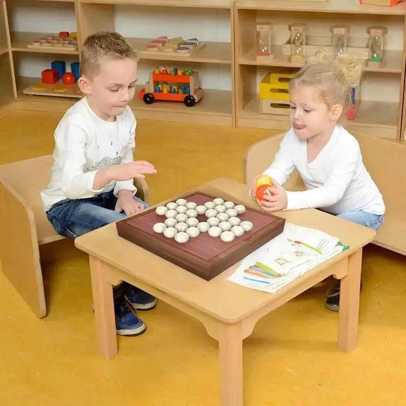  Travel Tic Tac Toe Solitaire Board Game - Family Fun Memory Game for Kids and Adults -  ToylandEU™