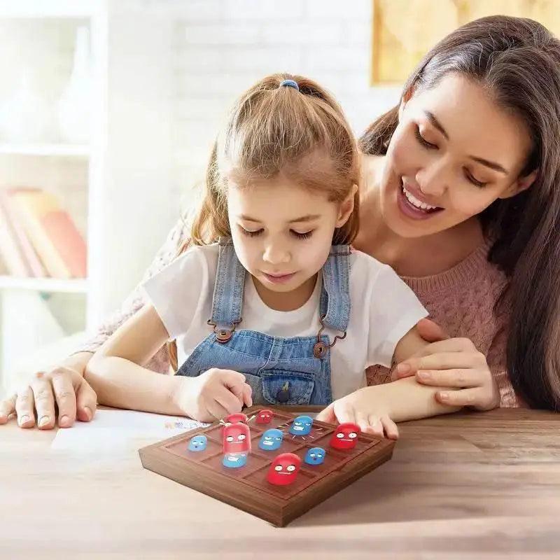  Travel Tic Tac Toe Solitaire Board Game - Family Fun Memory Game for Kids and Adults -  ToylandEU™