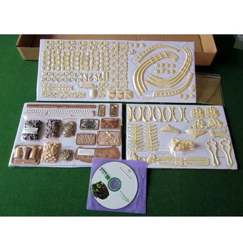 Елегантен дървен модел на военен кораб Сан Фелипе в мащаб 1/50 за всички възрасти - ToylandEU