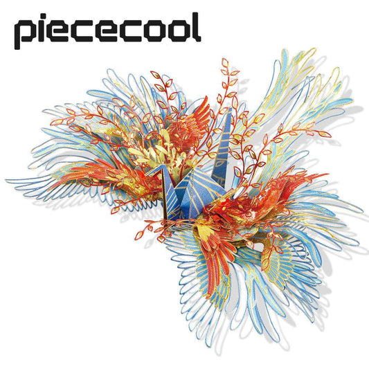 Elegant 3D Metal Puzzle: One Thousand Origami Cranes for Love - ToylandEU