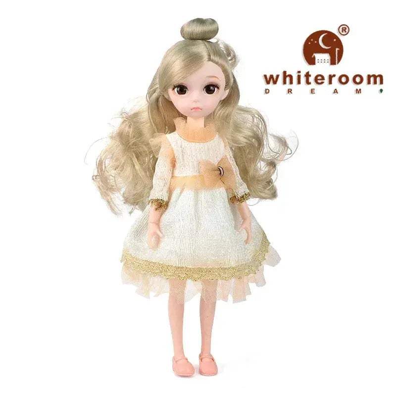 Elegant BJD Doll With Exquisite Makeup And Long Hair - ToylandEU