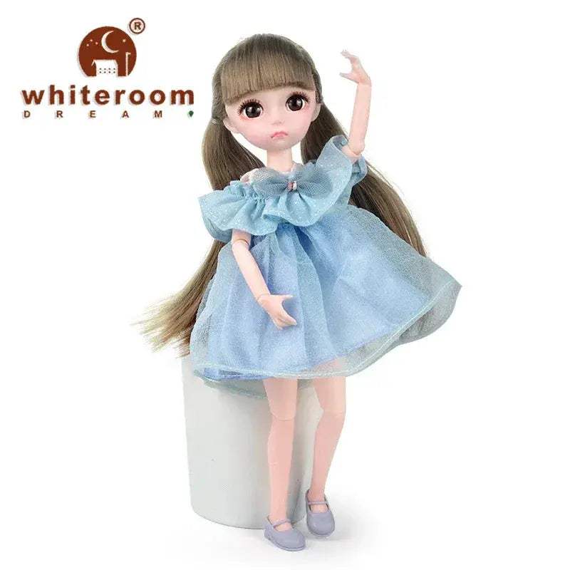 Elegant BJD Doll With Exquisite Makeup And Long Hair - ToylandEU