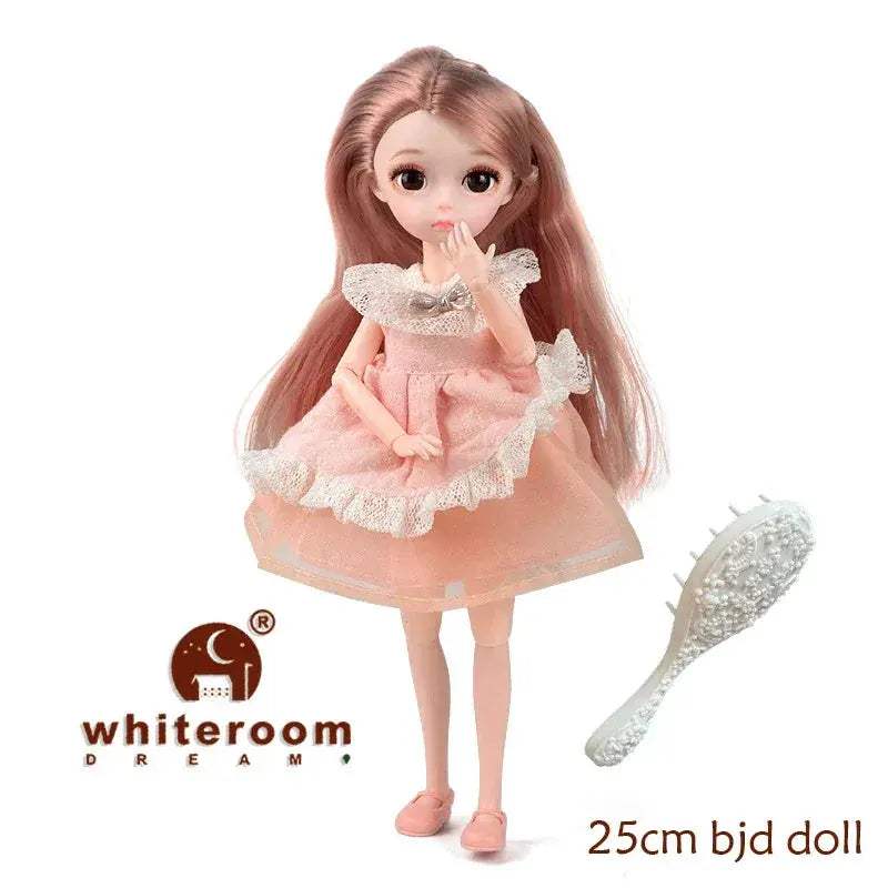 Elegant BJD Doll With Exquisite Makeup And Long Hair - ToylandEU