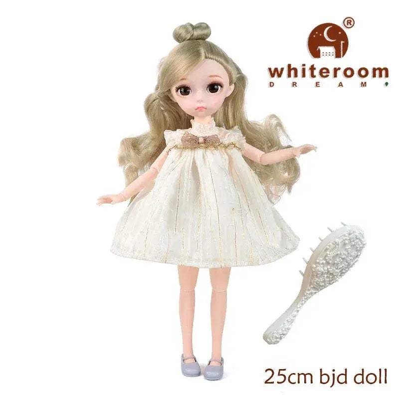Elegant BJD Doll With Exquisite Makeup And Long Hair - ToylandEU