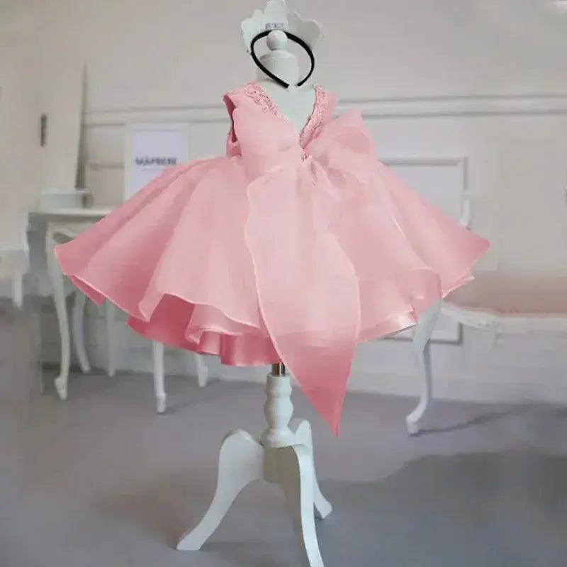  Elegant Baby Girl Beaded Dress Toyland EU -  ToylandEU™