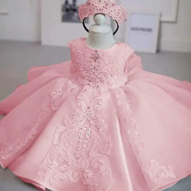  Elegant Baby Girl Beaded Dress Toyland EU -  ToylandEU™
