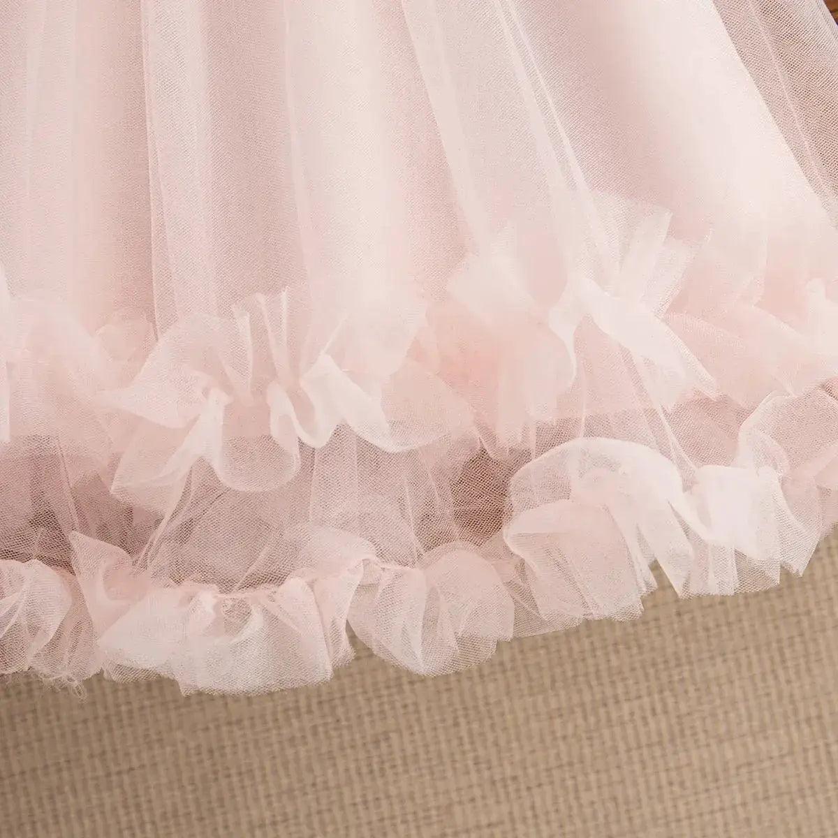  Elegant Baby Girl Dress Feather Gauze - Toyland EU -  ToylandEU™