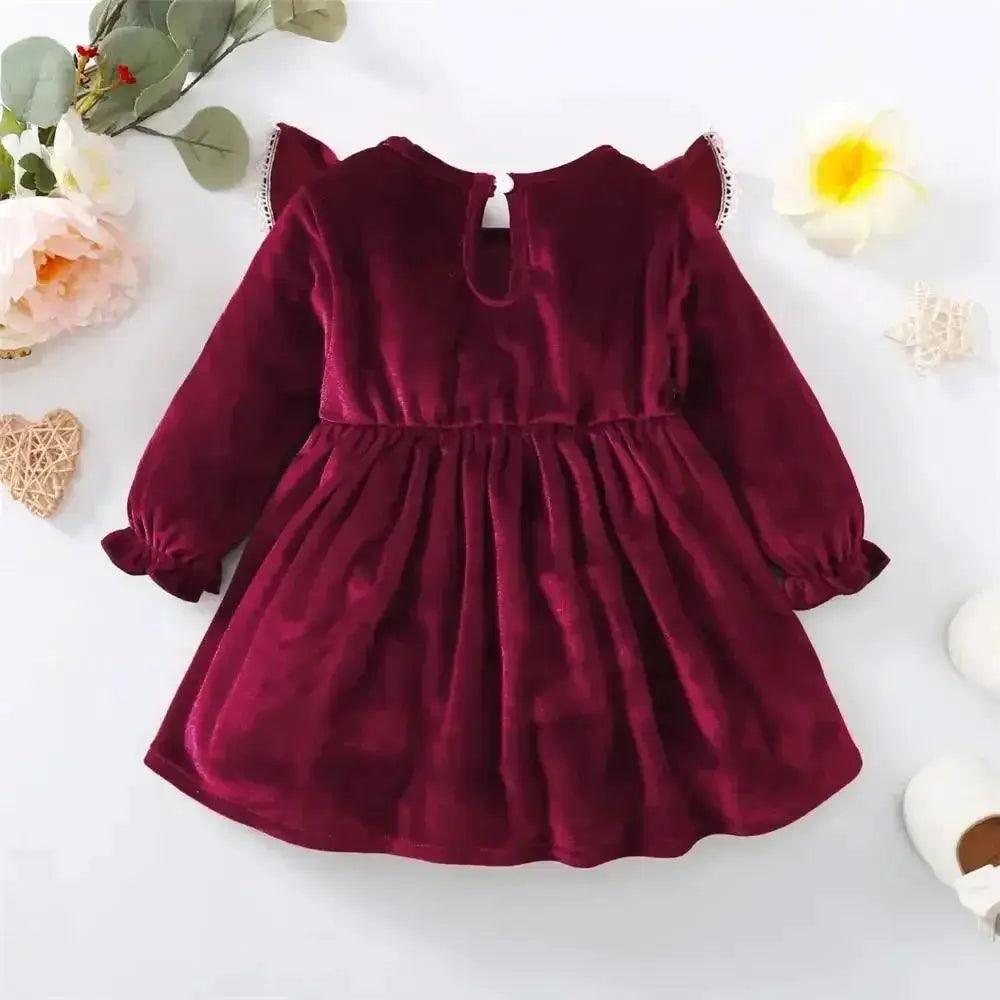  Elegant Baby Girl Dress Satin 0 To 24 Toyland EU -  ToylandEU™