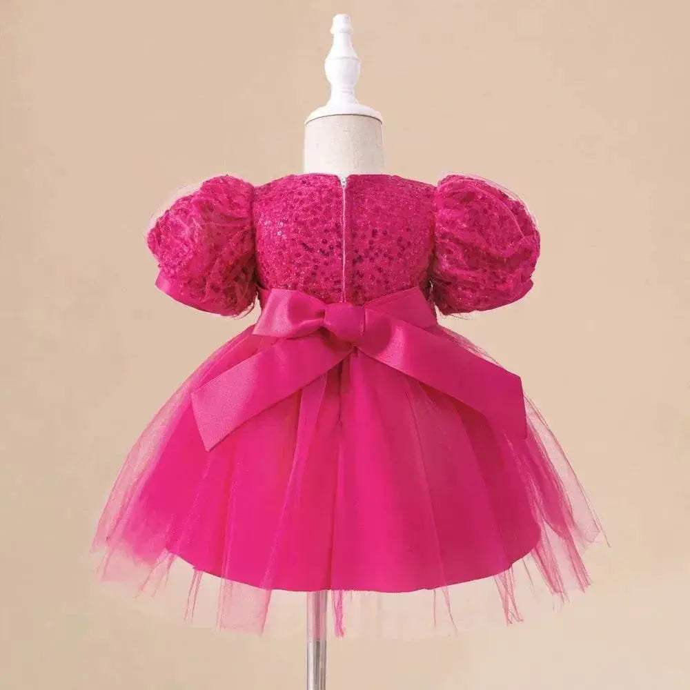 Elegant Baby Girl Party Dress Flying Sleeve Toyland EU -  ToylandEU™
