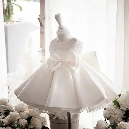  Elegant Beaded Bow Dress For Baby Girls Toyland EU -  ToylandEU™