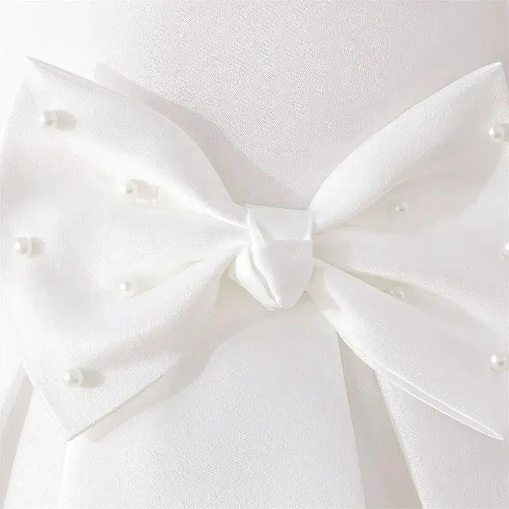  Elegant Beaded Bow Dress For Baby Girls Toyland EU -  ToylandEU™