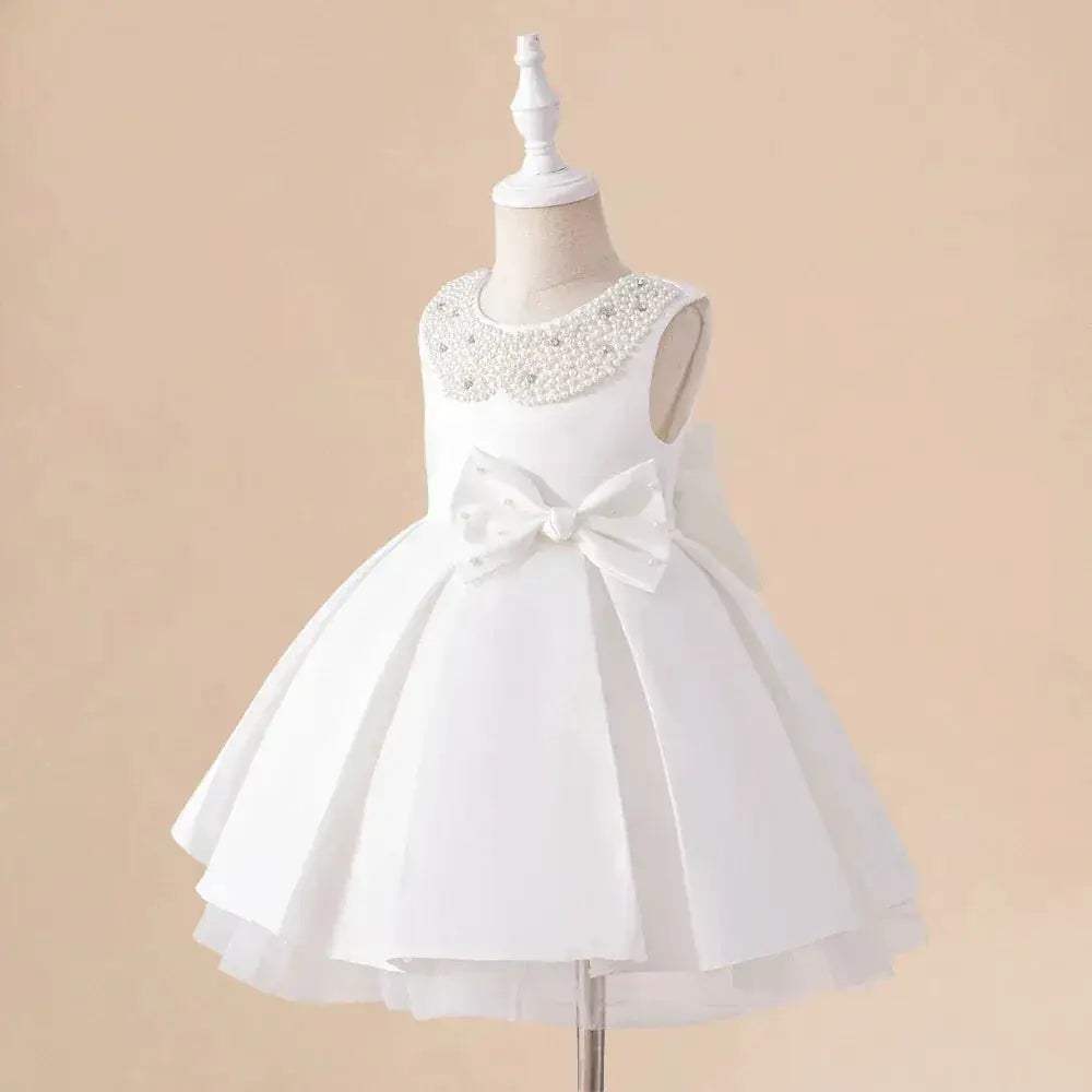  Elegant Beaded Bow Dress For Baby Girls Toyland EU -  ToylandEU™